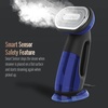 image:imageConair 2in1 Handheld Steamer and Iron for Clothes Turbo ExtremeSteam 1875W Garment Steamer and Clothing IronBlack  Blue  Versatile vertical or horizontal garmet steamer and iron with 4 steam levels purposebuilt accessories and an 8foot cordOne Size Pack of 2