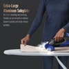 image:imageConair 2in1 Handheld Steamer and Iron for Clothes Turbo ExtremeSteam 1875W Garment Steamer and Clothing IronBlack  Blue  Versatile vertical or horizontal garmet steamer and iron with 4 steam levels purposebuilt accessories and an 8foot cordOne Size Pack of 2
