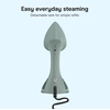 image:imageConair 2in1 Iron and Garment Steamer Aluminum Soleplate 1700W Green  Turbocharged steamer for clothes and other fabrics fast heatup with steam motion sensor and removable water tankCompact Pack of 2