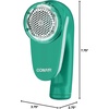 image:imageConair Fabric Shaver and Lint Remover Battery Operated Portable Fabric Shaver Green CLS1GX