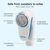 image:imageConair Fabric Shaver and Lint Remover Battery Operated Portable Fabric Shaver LavenderWhite