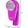 image:imageConair Fabric Shaver and Lint Remover Battery Operated Portable Fabric Shaver Pink