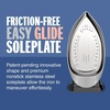 image:imageConair GlideLite Iron Steam Iron for Clothes Simple OneTemp Technology FrictionFree Easy Glide SoleplateProfessional Size