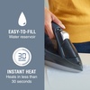 image:imageConair GlideLite Iron Steam Iron for Clothes Simple OneTemp Technology FrictionFree Easy Glide SoleplateRegular Size