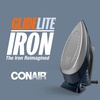 image:imageConair GlideLite Iron Steam Iron for Clothes Simple OneTemp Technology FrictionFree Easy Glide SoleplateRegular Size