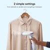 image:imageConair Handheld Garment Steamer for Clothes ExtremeSteam 1200W Portable Handheld DesignWhiteBlueWhite  Blue