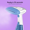 image:imageConair Handheld Garment Steamer for Clothes ExtremeSteam 1200W Portable Handheld DesignWhiteBlueWhite  Blue