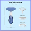 image:imageConair Handheld Garment Steamer for Clothes ExtremeSteam 1200W Portable Handheld DesignWhiteBlueWhite  Blue