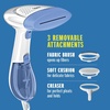 image:imageConair Handheld Garment Steamer for Clothes ExtremeSteam 1200W Portable Handheld DesignWhiteBlueWhite  Blue