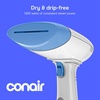 image:imageConair Handheld Garment Steamer for Clothes ExtremeSteam 1200W Portable Handheld DesignWhiteBlueWhite  Blue