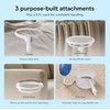 image:imageConair Handheld Garment Steamer for Clothes ExtremeSteam 1200W Portable Handheld DesignWhiteBlueWhite  Blue