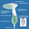 image:imageConair Handheld Garment Steamer for Clothes ExtremeSteam 1200W Portable Handheld DesignWhiteBlueWhite  Mint Green