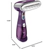 image:imageConair Handheld Garment Steamer for Clothes Turbo ExtremeSteam 1550W Portable Handheld Design Strong Penetrating Steam  Amazon Exclusive in PlumHand Held Steamer  Plum