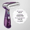 image:imageConair Handheld Garment Steamer for Clothes Turbo ExtremeSteam 1550W Portable Handheld Design Strong Penetrating Steam  Amazon Exclusive in PlumHand Held Steamer  Plum
