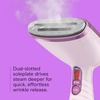 image:imageConair Handheld Garment Steamer for Clothes Turbo ExtremeSteam 1875W Fabric Steamer Portable Handheld Design Strong Penetrating Steam WhiteChampagnePurple