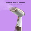 image:imageConair Handheld Garment Steamer for Clothes Turbo ExtremeSteam 1875W Fabric Steamer Portable Handheld Design Strong Penetrating Steam WhiteChampagneWhite