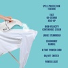 image:imageConair Handheld Travel Garment Steamer for Clothes CompleteSteam 1100W For Home Office and Travel WhiteAll White