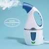 image:imageConair Handheld Travel Garment Steamer for Clothes CompleteSteam 1100W For Home Office and Travel WhiteWhite  Blue