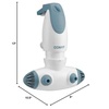 image:imageConair Jet Hydro Spa  Portable Bath Spa with Dual Hydro Jets for Tub  Bath Spa Jet for Tub Creates Soothing Bubbles andor Massage  Spa Bath for At Home UseWhite