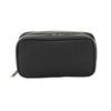image:imageConair Makeup Bag  Travel Toiletry Bag  Cosmetic Bag  Toiletry Bag for Women  Double Zip Organizer  Pink Palm PrintBlack