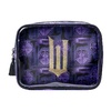 image:imageConair Makeup Bag  Travel Toiletry Bag  Cosmetic Bag  Toiletry Bag for Women  Double Zip Organizer  Pink Palm PrintWicked Purple