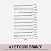 image:imageConair Pin amp Match Bobby Pins  hair accessories for women  Bobby Pins Black  Includes Storage Container  75 CountBlack