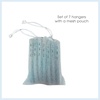 image:imageConair Portable Clothes Hanger Foldable Hanger Perfect for Travel 7piece setGrey