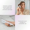 image:imageConair Travel Flat Iron and Curler 2in1 Tool Portable Hair Straightener and Hair Curler in White by Travel Smart