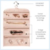 image:imageConair Travel Jewelry Organizer Travel Jewelry Bag with 6Zippered Pockets in Blush Pink by Travel SmartBlush Pink
