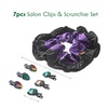 image:imageScnci by Conair Wicked Elphaba Scrunchie amp Hair Clip Set  7 Piece Set  Salon Clips with Faux Gems  Hair Accessories for Girls amp WomenElphaba  Black