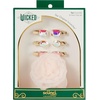 image:imageScnci by Conair Wicked Elphaba Scrunchie amp Hair Clip Set  7 Piece Set  Salon Clips with Faux Gems  Hair Accessories for Girls amp WomenGlinda  Pink