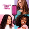 image:imageThe Knot Dr hair brush by Conair  Detangling hair brush  Removes Knots and Tangles in wet or dry Hair  hair brushes for women  PinkBlack
