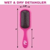 image:imageThe Knot Dr hair brush by Conair  Detangling hair brush  Removes Knots and Tangles in wet or dry Hair  hair brushes for women  PinkPink