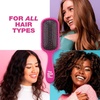 image:imageThe Knot Dr hair brush by Conair  Detangling hair brush  Removes Knots and Tangles in wet or dry Hair  hair brushes for women  PinkPink