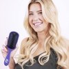 image:imageThe Knot Dr hair brush by Conair  Detangling hair brush  Removes Knots and Tangles in wet or dry Hair  hair brushes for women  PinkPurple