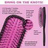 image:imageThe Knot Dr hair brush by Conair  Detangling hair brush  Travel Brush  wet brush  Removes Knots and Tangles in wet or dry hair PinkPink  Mini