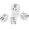 image:imageConair Travel Plug Adapters Universal Plug Adapters for Worldwide Travel by Travel Smart  Set of 4