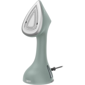 image:imageConair 2in1 Iron and Garment Steamer Aluminum Soleplate 1700W Green  Turbocharged steamer for clothes and other fabrics fast heatup with steam motion sensor and removable water tankCompact