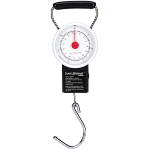 image:imageConair 77 lbs Luggage Scale with Tape Measure for Travel Baggage Scale by Travel Smart
