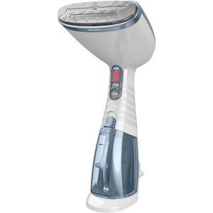 image:imageConair Handheld Garment Steamer for Clothes Turbo ExtremeSteam 1875W Fabric Steamer Portable Handheld Design Strong Penetrating Steam WhiteChampagneBlue