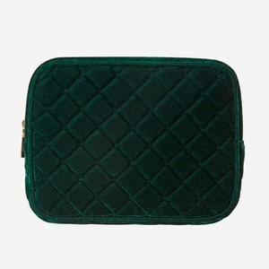 image:imageConair Makeup Bag  Travel Toiletry Bag  Cosmetic Bag  Toiletry Bag for Women  Double Zip Organizer  Pink Palm PrintEvergreen