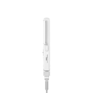 image:imageConair Travel Flat Iron and Curler 2in1 Tool Portable Hair Straightener and Hair Curler in White by Travel Smart
