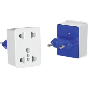 image:imageConair Travel Plug Adapter Universal Plug Adapters for Worldwide Travel by Travel Smart Southern Europe Parts of Africa Asia Caribbean Middle EastSouthern Europe  parts of Africa  Asia  Caribbean  Middle East