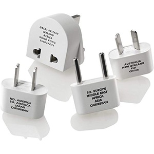 image:imageConair Travel Plug Adapters Universal Plug Adapters for Worldwide Travel by Travel Smart