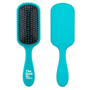 image:imageThe Knot Dr hair brush by Conair  Detangling hair brush  Removes Knots and Tangles in wet or dry Hair  hair brushes for women  PinkCoral Blue