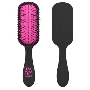 image:imageThe Knot Dr hair brush by Conair  Detangling hair brush  Travel Brush  wet brush  Removes Knots and Tangles in wet or dry hair PinkPink  Mini